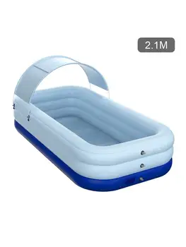 

Children's inflatable swimming pool family inflatable swimming pool thickened lounge swimming pool summer water party supplies