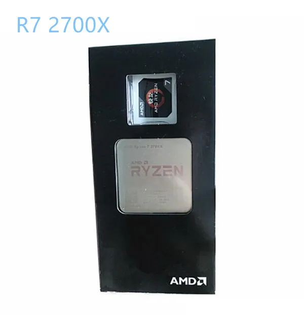 Процессор AMD Ryzen 7 2700X R7 3 ГГц Восьмиядерный процессор Sinteen Thread L2 4M L3 16M 105W Socket
