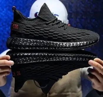 

Running Shoes Men Sneakers Comfortbale Lace Up Flat Walking Female