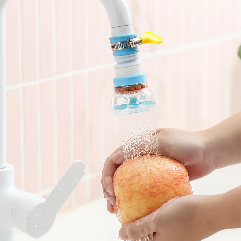 

Medical Stone Faucet Filter Nozzle Splash-proof Shower Tap Water Filter Purifier Sprayer Water Strainer Kitchen Gadgets Access