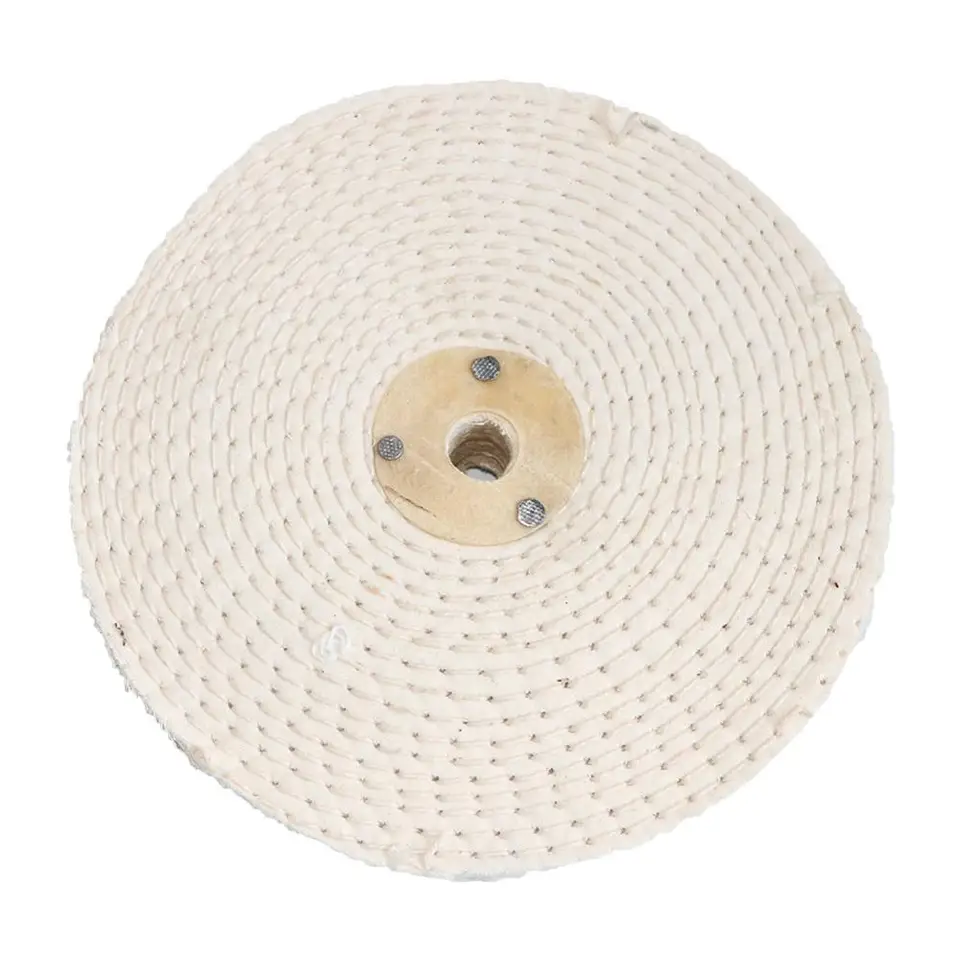 Roue De Polissage En Tissu De Coton De 8 Pouces, Roue De Polissage Miroir Matel De 200mm, Trou De 10mm, 1 Pièce