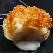 Fine natural vanadium lead ore white flower barite specimen mineral crystal rock ore mark original stone ornament Fine natural vanadium lead ore white flower barite specimen mineral crystal rock ore mark original stone ornament