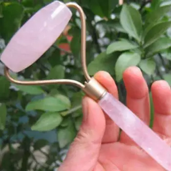 

ROSE quartz crystal Massage Wand Powerful Healing