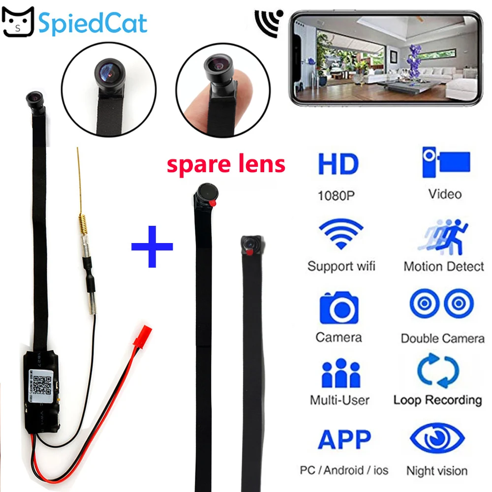 HD 1080P Wi-Fi IP P2P сетевая веб-камера Широкоугольный объектив Мини Сделай Сам