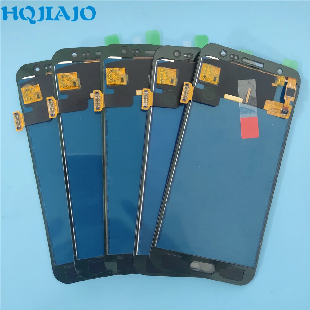 10 шт./лот Тесты ЖК-дисплей для samsung Galaxy J500 J5 J500Y J500M J500F ЖК-дисплей Дисплей кодирующий преобразователь сенсорного экрана в сборе для регулировки ЖК-дисплей