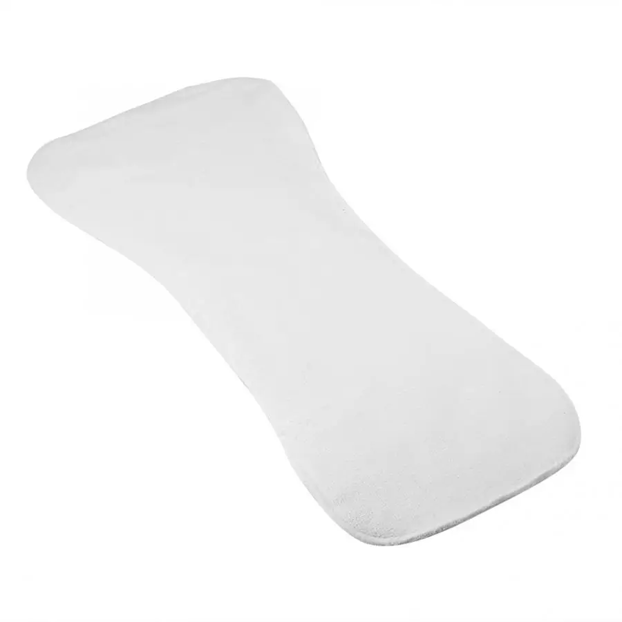 

Washable Adult Diaper Long Thickened White Viscose Cloth Pads 4 Layers Soft Resuable Menstrual Sanitary Pads 60 * 27 * 22cm