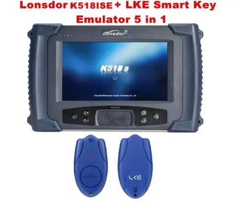 Lonsdor K518ISE K518 ключевой программист для всех делает с регулировкой одометра без ограничения маркера бесплатное обновление онлайн - Цвет: with LKE
