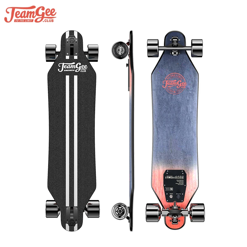 

TeamGee H5 Skateboard 36V Electric Four-wheeled Scooter Longboard Electric Skateboard with Wireless Somatosensory Remote Control
