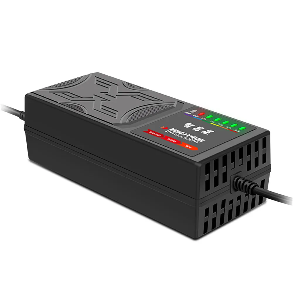 Electric Vehicle Charger 72V20AH Charger Reverse Connection Protection Full Shutdown Temperature Protection Battery