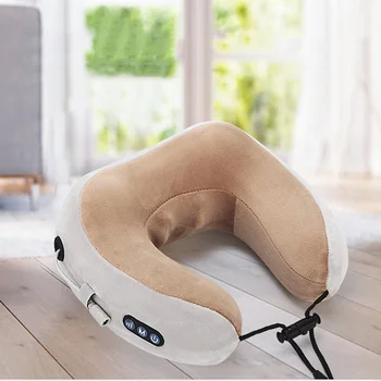 

Multi-Function Electric Massage U-Shaped Pillow Neck Shoulder Cervical Vertebra Outdoor Health Care Travel Accessories