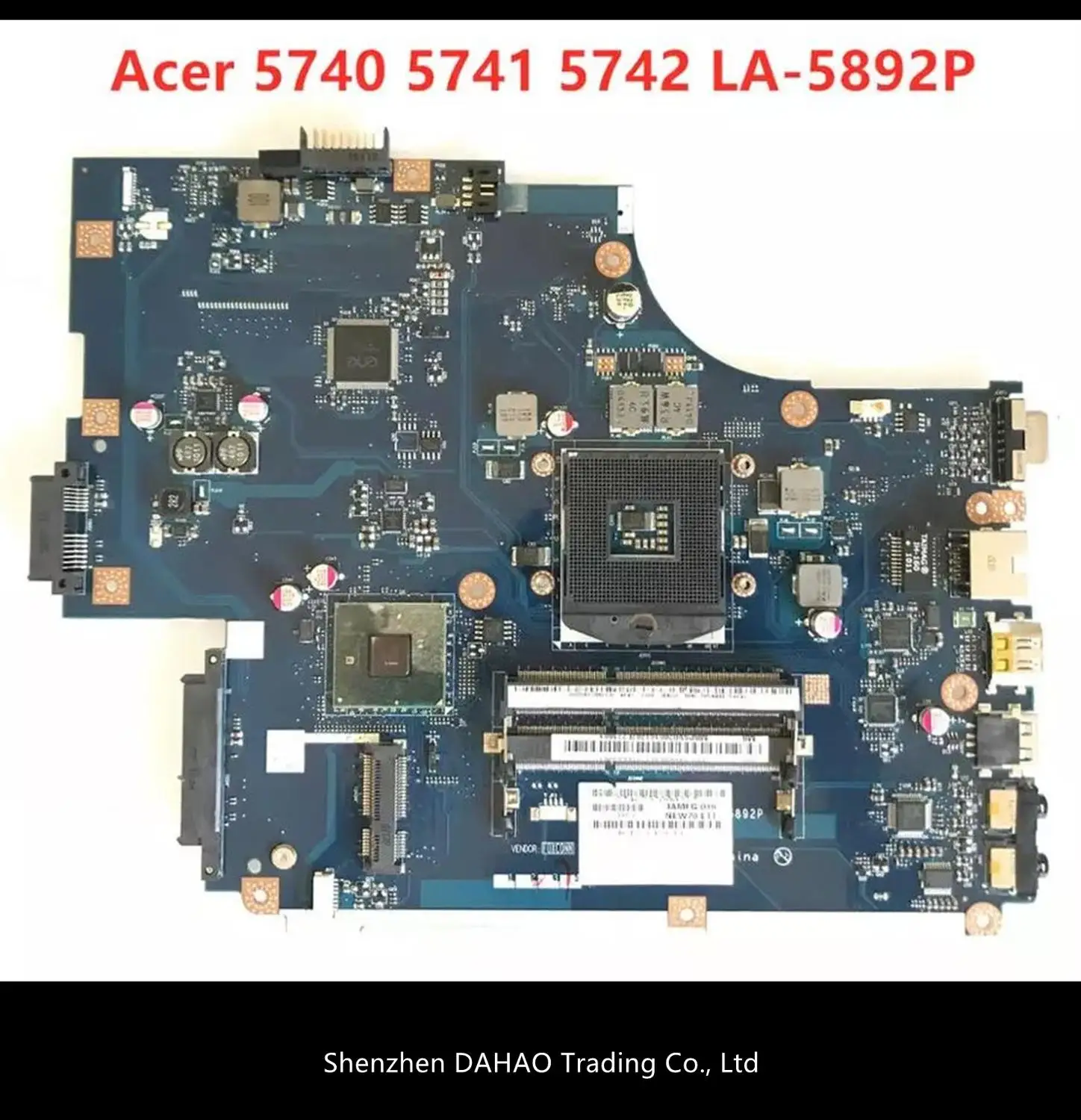 NEW70 LA 5892P для ноутбука Acer aspire 5741 5741G 5742 5742G материнская плата MBWJU02001 MBPSV02001 HM55 DDR3 100%