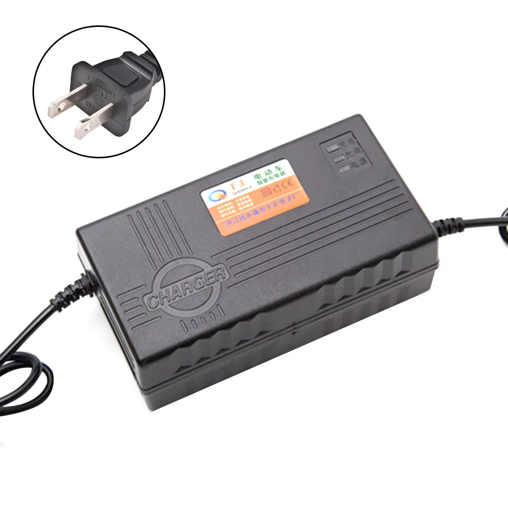 

ABS 60V 20AH Scooter Wheel Portable Multi Protection E-bike Safe Battery Charger LED Display Fast Electric Bicycle Lead Acid