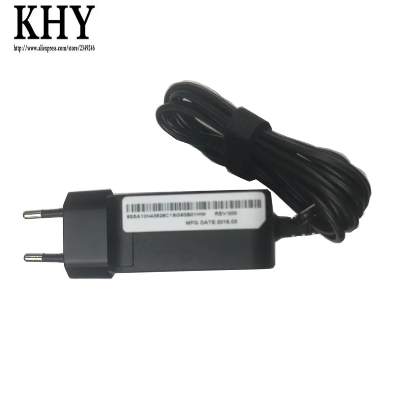 Original 20V 2.25A 45W Adapter charger EU For Lenovo IdeaPad 100 310 310S 320S 510S 520S 710S V110 MIIX 510 MIIX 520 5A10H43628