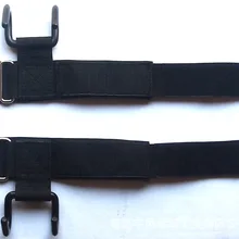 Гантели штанги горизонтальный бар подбородок Deadlift Reflexed plus хлопок Bracer Тяжелая атлетика Booster Hose Grip Hook 1-Pack