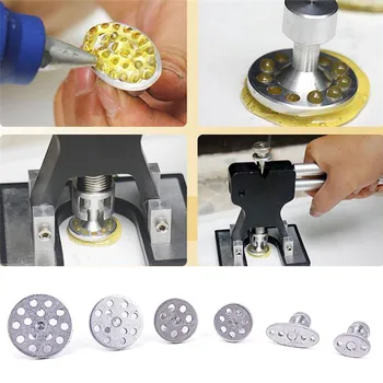 

6Pcs/lot New Aluminum Glue Puller Tabs Car Body Dent Repair Hail Removal Tool