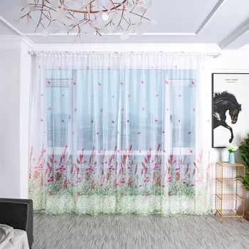 

Tree Branch Butterfly Anti-Mosquito Screens Home Decoration Screens Bedroom Living Room Hanging Curtain Panel Screen