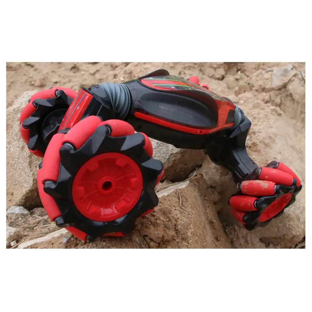 

Remote Control Stunt Car Gesture Induction Twisting Off-Road Vehicle Light Music Drift Dancing Side Driving Toy Gift for Childre