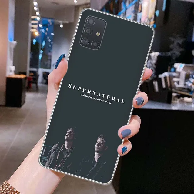 Supernatural Skull Dancing Soft Phone Case For Samsung A71 A41 A31 A10 A42 A21S A72 A52 A51 A11 A50 A70 A20e A32 A40 A12 Cover PTTM-CLS07