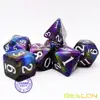 Bescon Starry Night Dice Set Series, 7pcs Polyhedral RPG Dice Set Milky Way, Midnight, Twilight 1