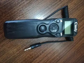 

RR-90 Wired LCD Selfie Timer Remote Control Shutter Cable Cord for FUJIFILM X-M1 X-E2 X-A1 XQ1 X-T1 DSLR Camera