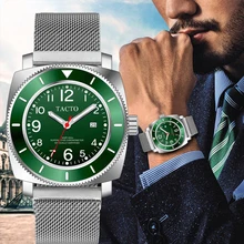 TACTO спортивные часы Топ люксовый бренд нержавеющая сталь Pam мужские часы Женева армейские военные часы водонепроницаемые Panerai серии