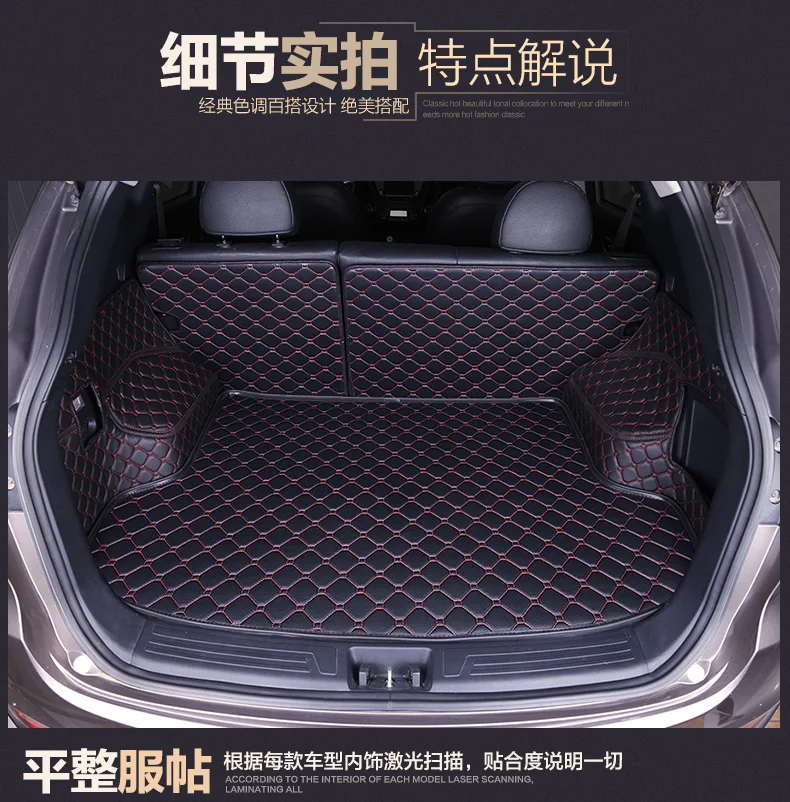 Kx Cross Tiggo 3 Trumpchi GS3 RX3 коврик для багажника модифицированный только полностью окруженный багажник Coaster