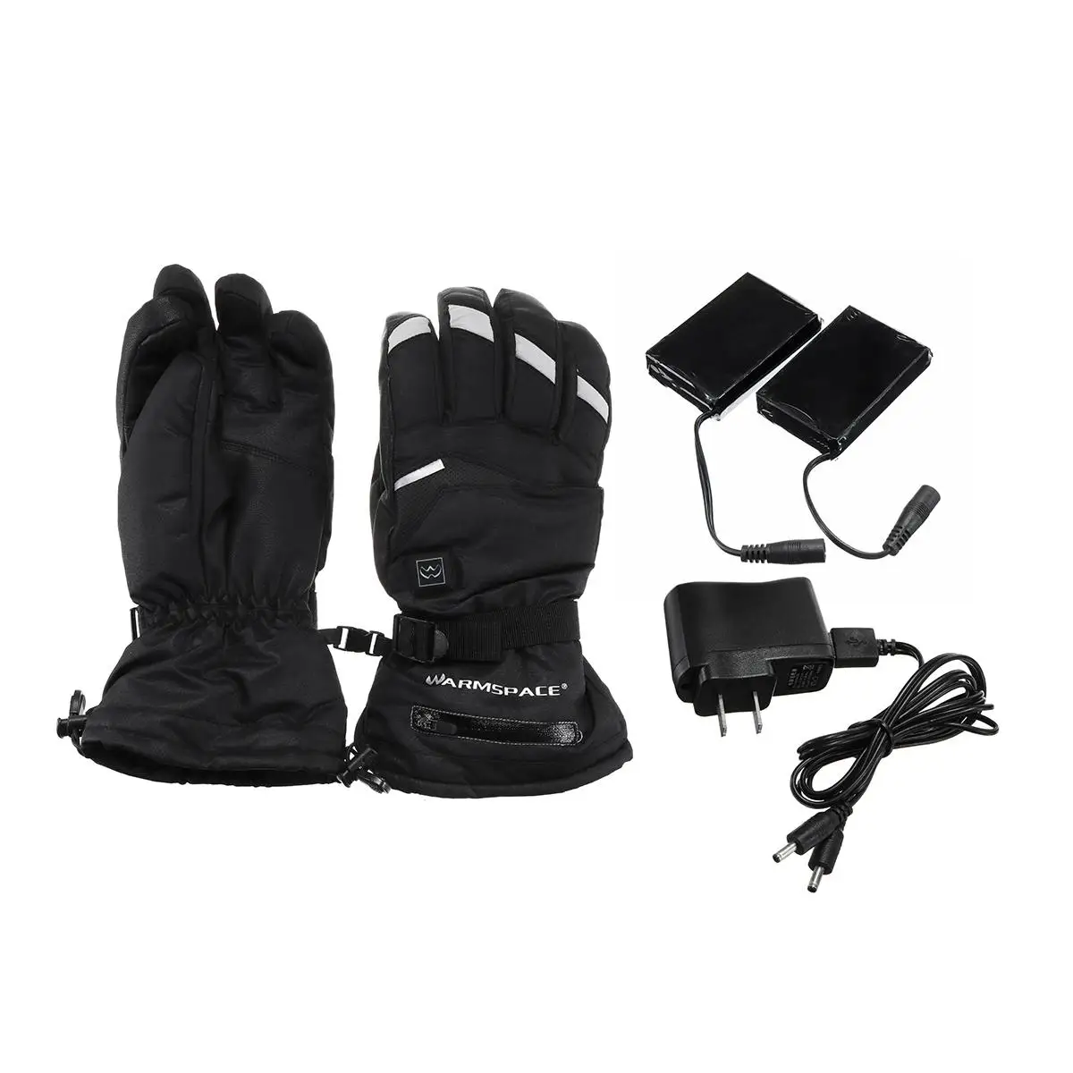 Outdoor Electric Heating Gloves Motorcycle Winter Hunting Warm Waterproof Lithium Battery Intelligent Heated Cycling Ski Gloves