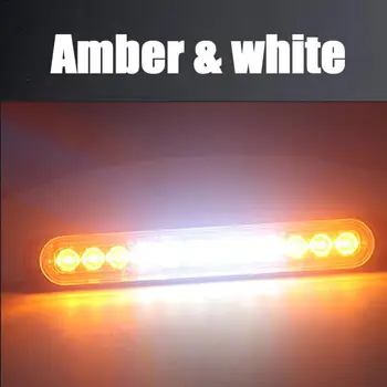 

Synchronized Strobe Light Bar Bogrand Emergency Flash Signal Lamp LED Car Warning Hazard Flashing Beacon Vehicle Alarm Lights
