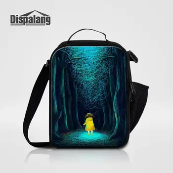 

Cartoon Girl Printing Thermal Lunch Bag for Kids Preschool Insulated Cooler Bag Food Picnic Bag for Children Reusable Lunch Box