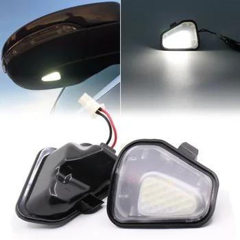 

2pcs 18SMD LED Side Mirror Puddle Light Lamp Error-free For EOS Passat B7 CC Direct Installation Without Wiring