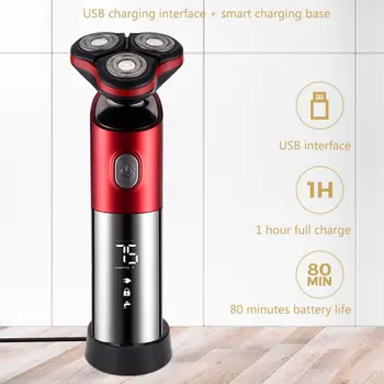 

Multifunctional Electric Shaver Razor Kit Rechargeable Floating Blade Hair Beard Trimmer Shaving Machine
