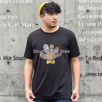 

Loose Big Size Half Sleeve Sports Leisure Plus Fat Plus Short Sleeve T Shirt Men Student