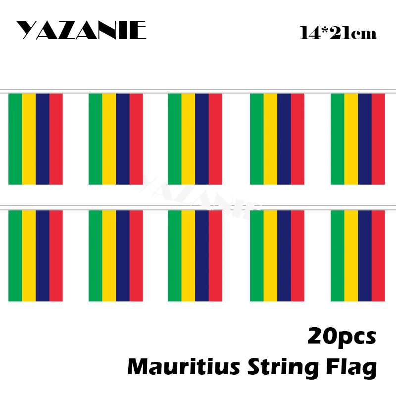 YAZANIE 14*21 см 20 шт. 5 м. флаг из полиэстера вечерние флаги | Дом и сад