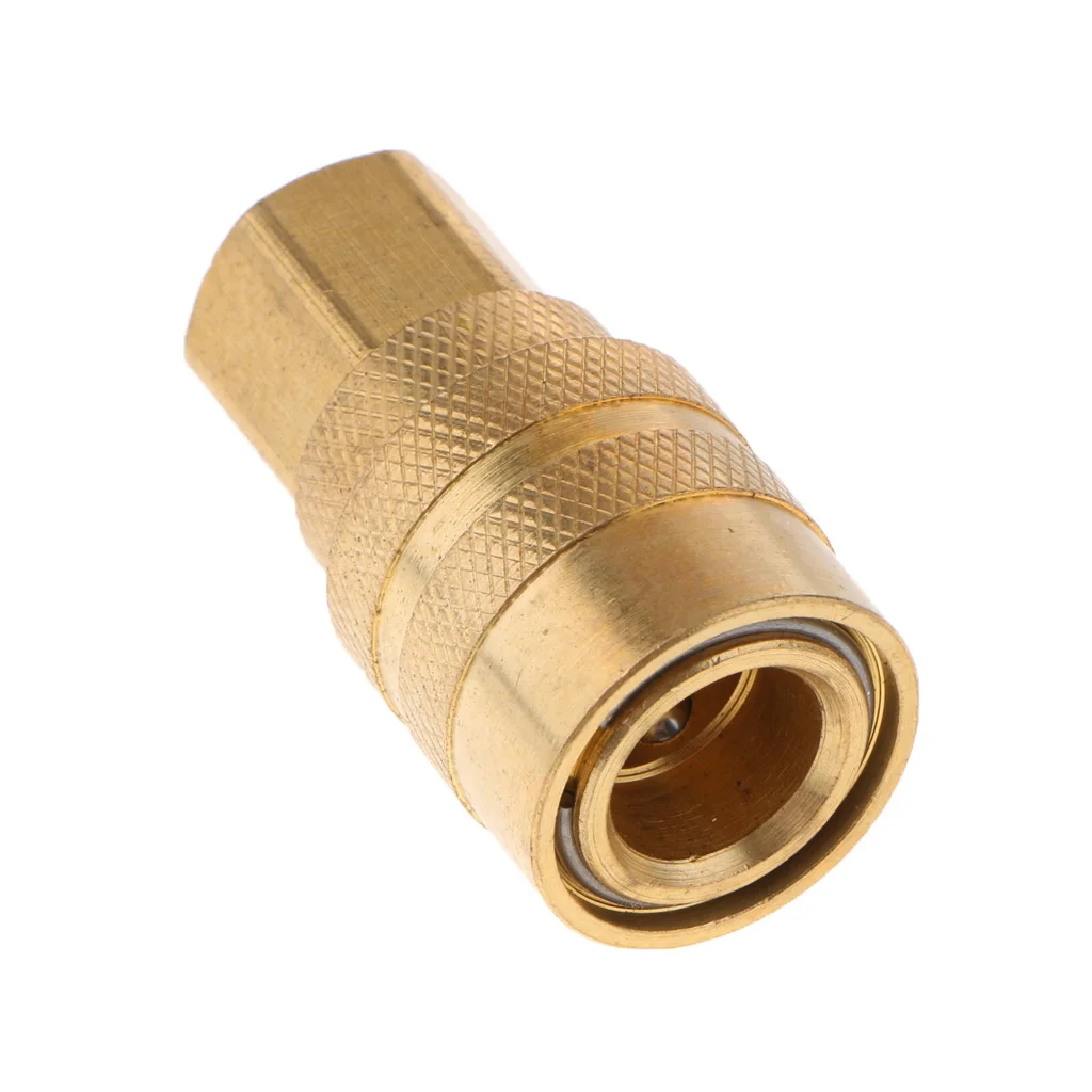 5 Pieces 1/4'' NPT Air Tool Couplers With Adapter Quick Release Fittings