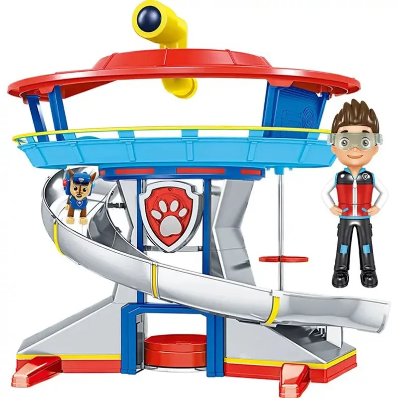 

Paw Patrol Dog Toy Rescue Base Command Center Puppy Patrol Set Patrulla Canina Anime Action Figures Model Toy Kid Christmas Gift
