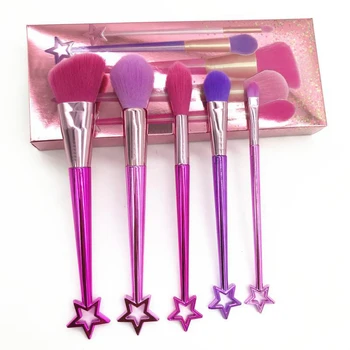 

5Pcs/Set Women Girl Gift Professional Cosmetic Makeup Brush Kit Tool Include Eye Shadow High Light Blush Repair Foundation Brush