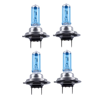 

4 pieces x H7 Warm white Halogen Lamp for Car Bulb Lamp Bulb Halogen Warm White 55W 12V for Car