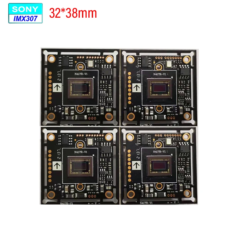 4pcs XMeye 1080P Coaxial AHD Camera Module Board XM330+M145 AHD PCB For 1080N DVR Support Face Detect IR Cut CCTV Camera outdoor cctv systems