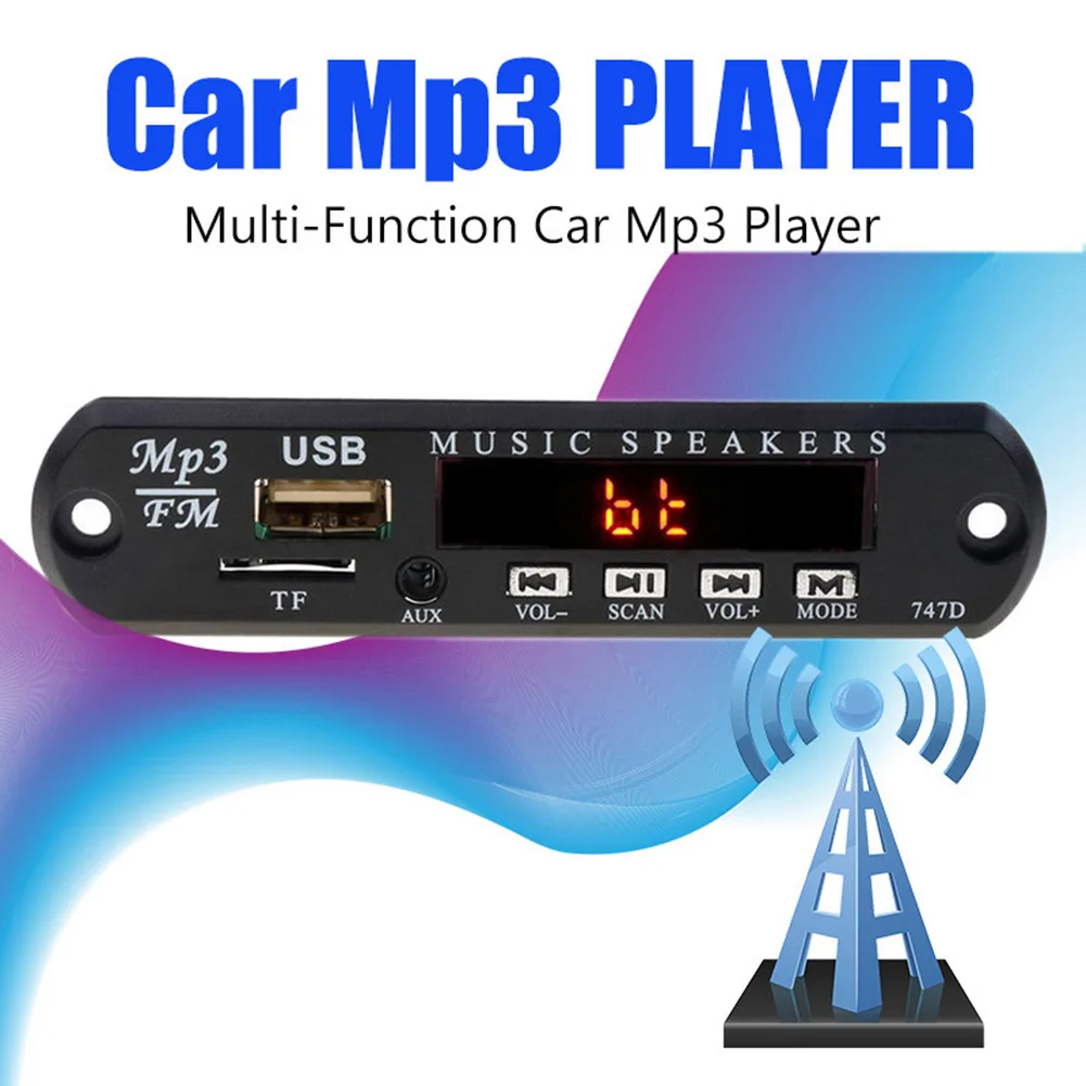 Беспроводной Bluetooth MP3 WMA декодер плата пульт дистанционного управления USB аудио радио модуль