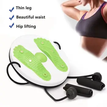 

Multi-functional Slim Waist Machine Belt Pull Rope Twist Waist Fitness Magnetic Waist Disc Exercise Twister Music C5A2