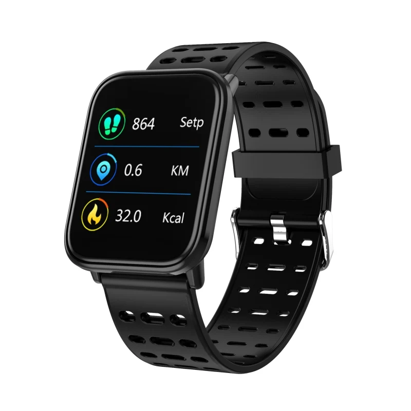 T6 Smartband фитнес-браслет Grote сенсорный экран OLED Bericht Hartslag Tijd Slaap Смарт Polsband спортивный браслет часы