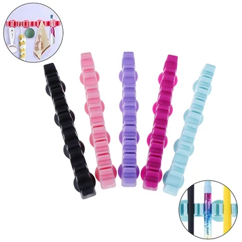 

1PCS Cosmetic Makeup Brush Holder Silicone Make up Brush Case With 4 Suction Cup Eyeshadow Brush Drying Rack Display Beauty Tool