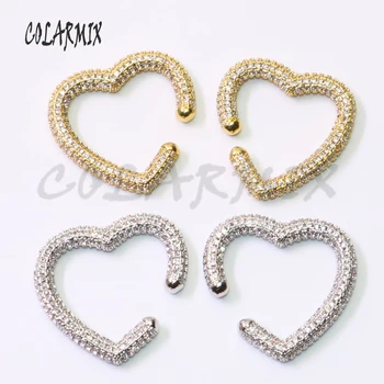 

3 Pairs whole zircon earrings ear clip crystal earrings dangle earrings crystal accessories for women 50831