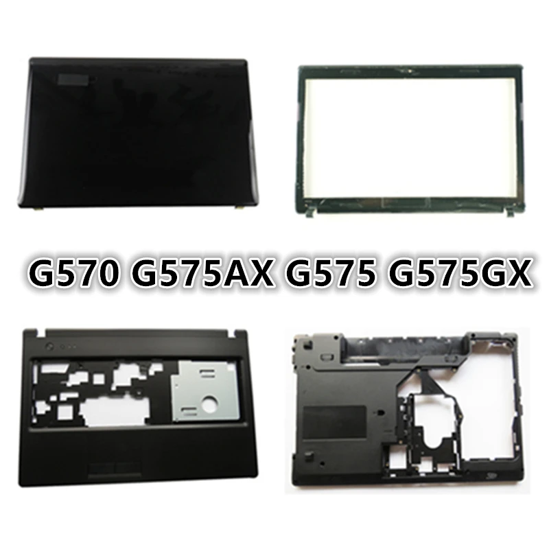 Ноутбук для lenovo G570 G575AX G575 G575GX ЖК-задняя крышка верхний чехол/ЖК-рамка/подставка/нижняя базовая крышка чехол