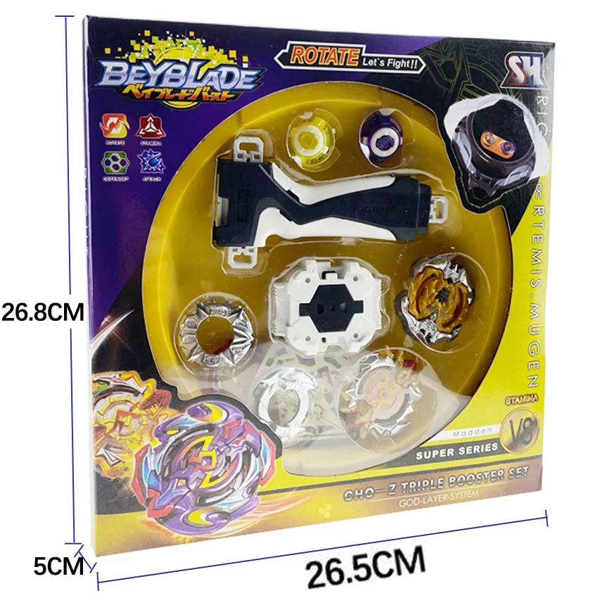 Tops Launchers Beyblade Arena Spinning Top Metal Fight Bey Blade Metal Bayblade Stadium Classic Toy For Child