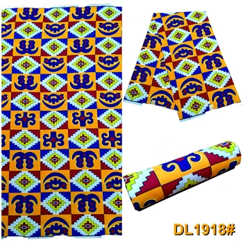 

Quality guaranteed african block wax patchwork printed fabric 100% Polyester for wax prints batik java multicolor fabrics!DF55