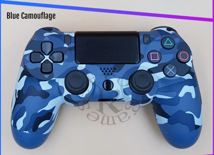 Все новые PS4 беспроводной контроллер Bluetooth 4,0 DualShock джойстик Mando геймпады для playstation 4 - Цвет: Синий