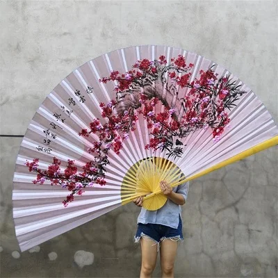 122X220cm Украшение для дома, вентилятор для гостиной, украшение для стен, вентилятор в китайском стиле, декоративный вентилятор, украшение, разнообразие - Цвет: 122X220cm