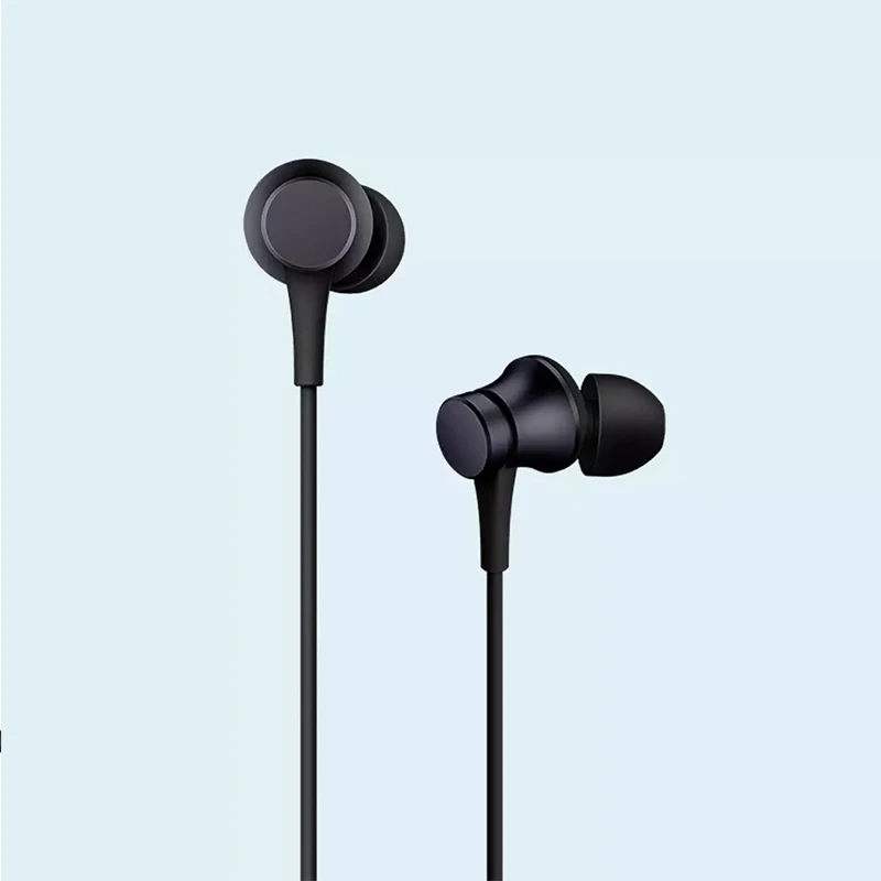 Наушники вкладыши Xiaomi Piston со встроенным микрофоном и проводным управлением 100%