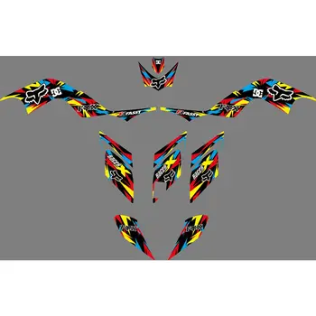 

Full Graphics Decals Stickers Motorcycle Background Custom Number 3M For YAMAHA RAPTOR 700R 2006 2007 2008 2009 2010 2011 2012